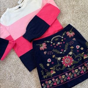 Francesca’s Harper Heritage Embroidered Mini